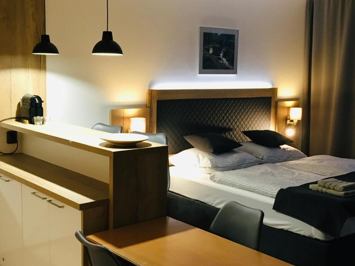 Lipno Beach Apartment リプノ・ナト・ヴルタヴォウ エクステリア 写真