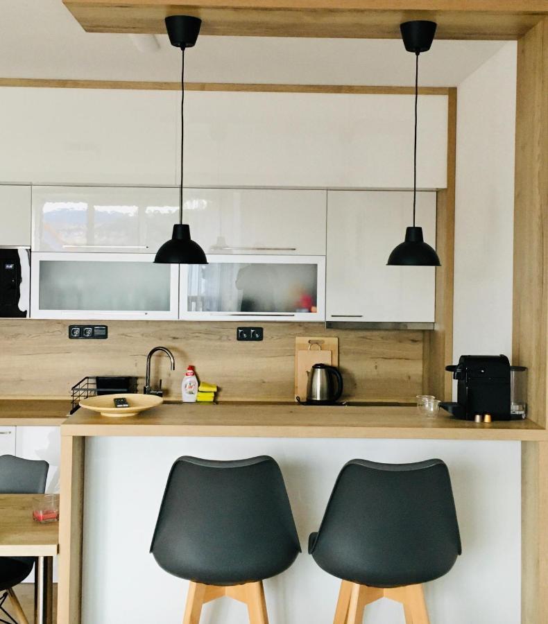 Lipno Beach Apartment リプノ・ナト・ヴルタヴォウ エクステリア 写真